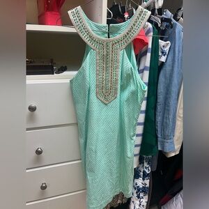 Lilly Pulitzer Mint Green Mini Dress